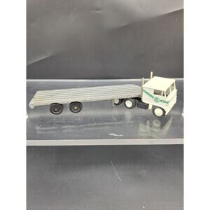 Vintage FFE Semi Truck And Ralstoy Flatbed Trailer
